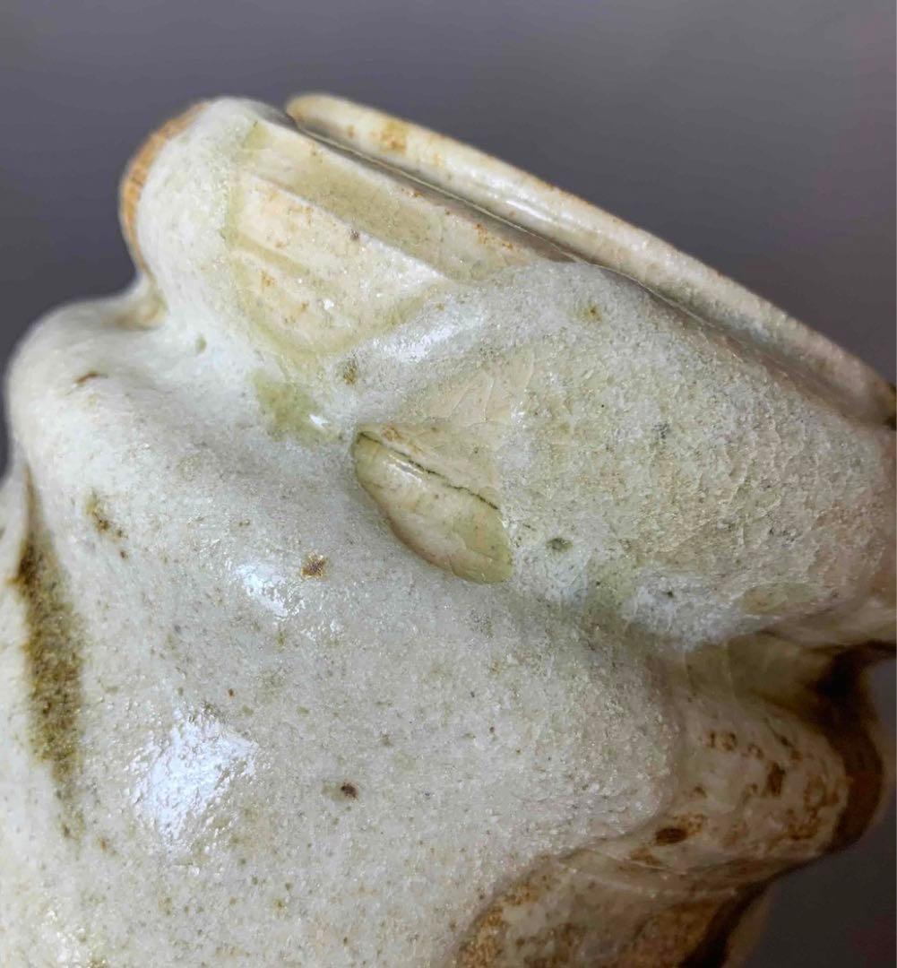 茶道具　美濃伊賀掛花入　加藤光右衛門