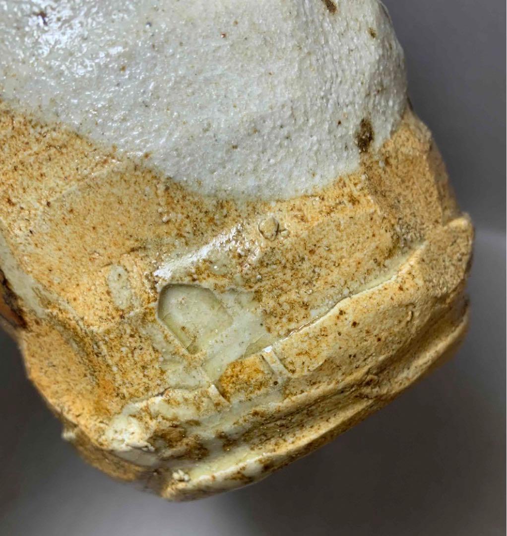 茶道具　美濃伊賀掛花入　加藤光右衛門