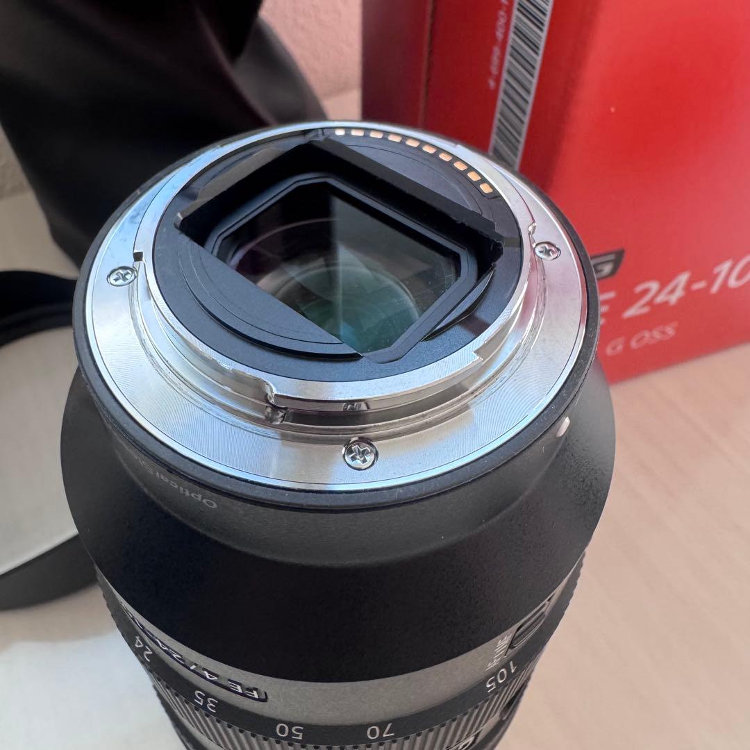 SONY FE 24-105mm F4 G OSS レンズ　ソニー　ズームレンズ