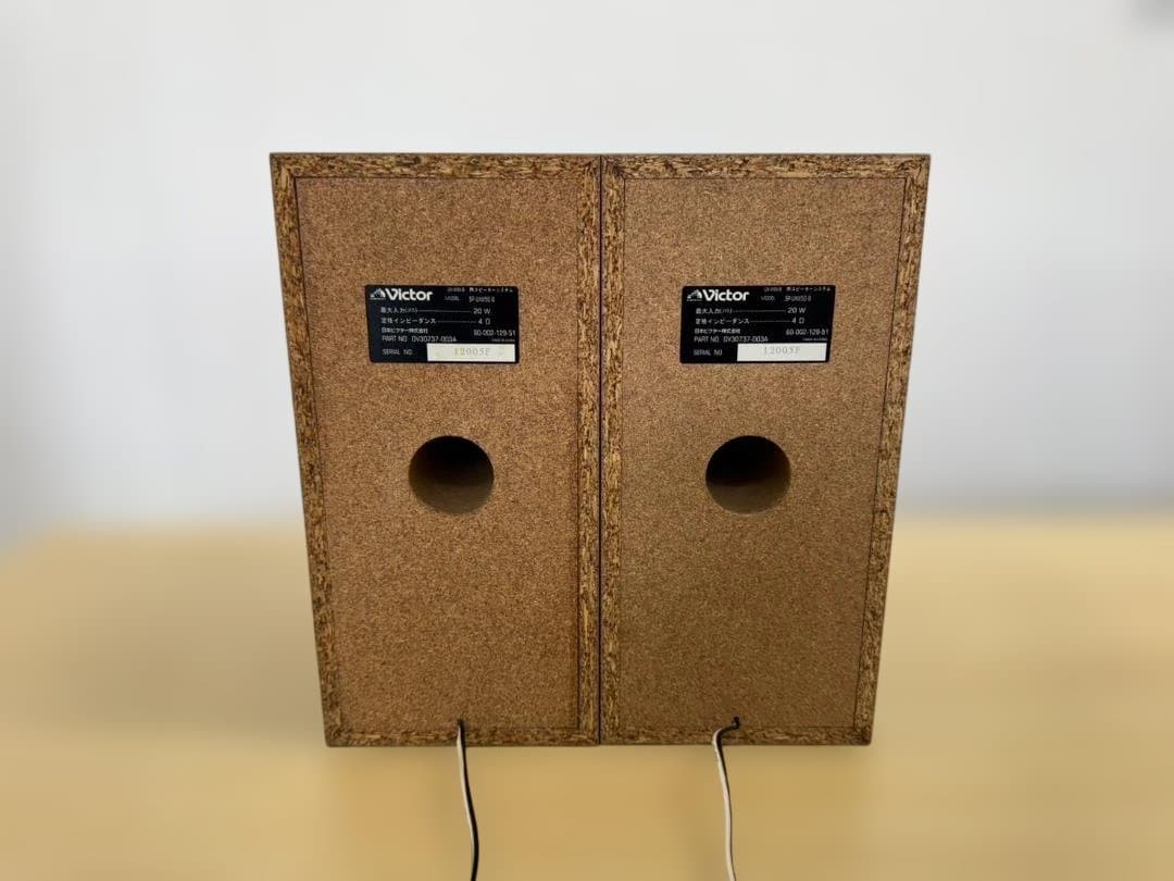 【通電確認済】Victor ビクター UX-W50 ミニコンポ リモコン欠品