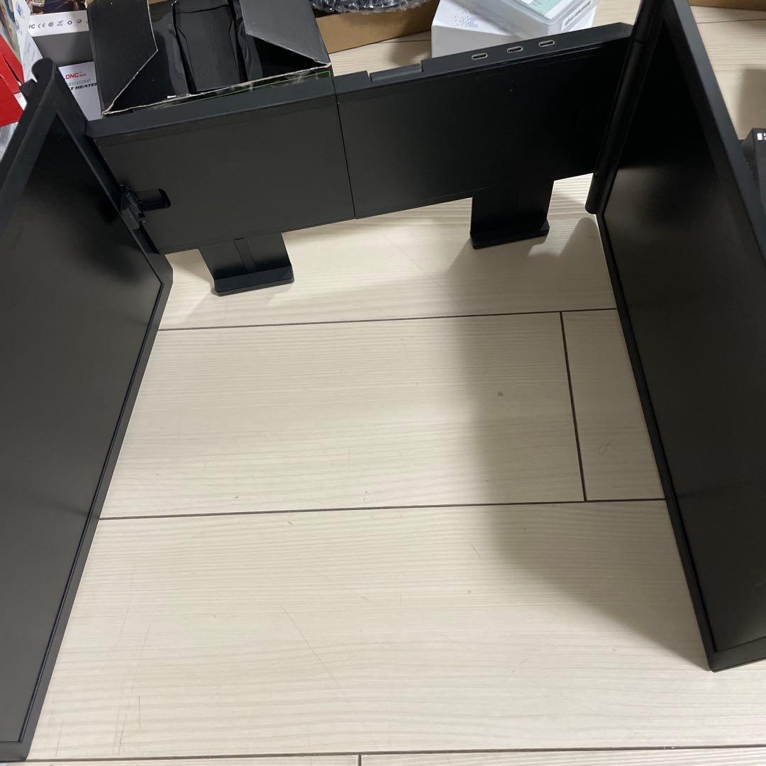 M デュアルディスプレイ モバイルモニター ノートパソコン2画面 折りたたみ式