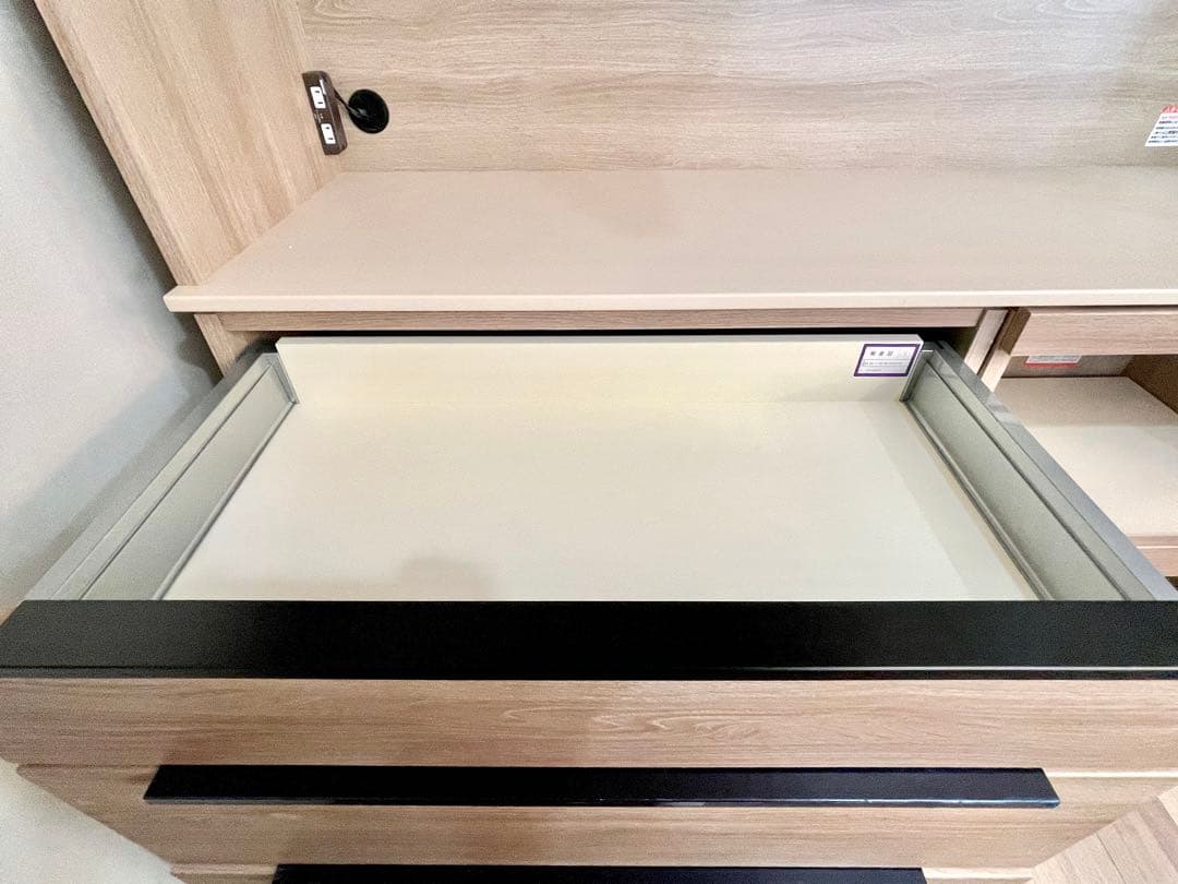 【美品】綾野製作所(AYANO)アリシア(ALICIA)食器棚