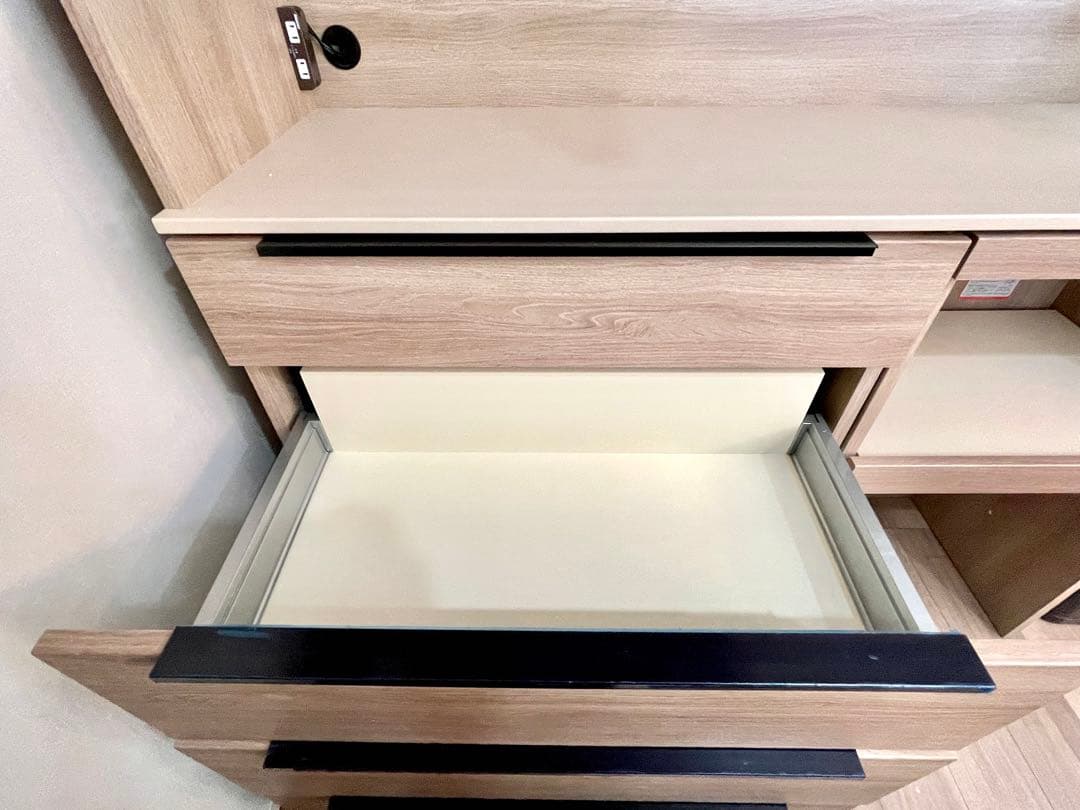 【美品】綾野製作所(AYANO)アリシア(ALICIA)食器棚