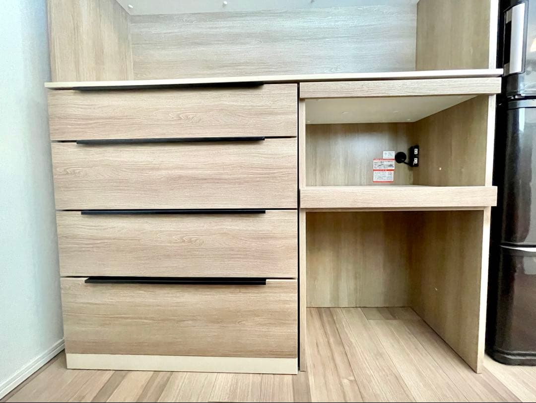 【美品】綾野製作所(AYANO)アリシア(ALICIA)食器棚