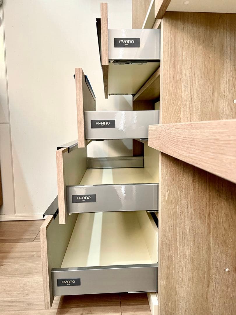 【美品】綾野製作所(AYANO)アリシア(ALICIA)食器棚