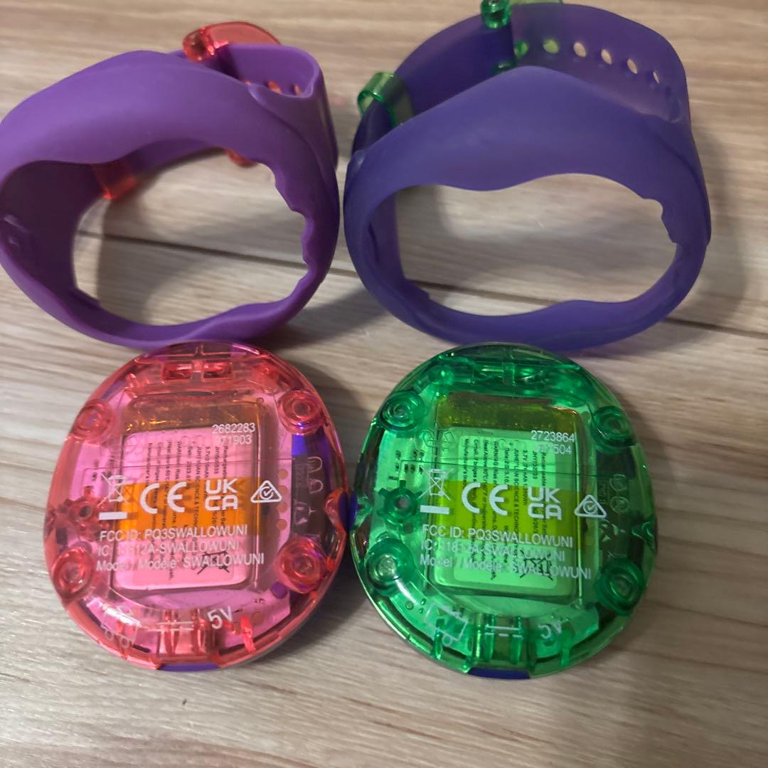 @雅雨　美品　たまごっち　ユニ　限定　２個セット