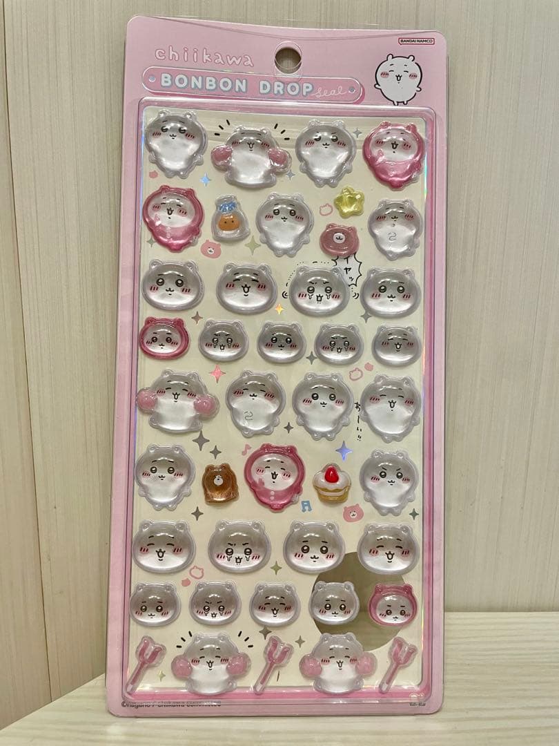 【正規品】ちいかわボンボンドロップ シールセット 5枚