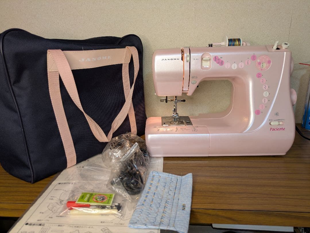 ☆美品☆ジャノメ 660型 電子強化モデル☆コンパクトミシン☆分解整備調整済み☆