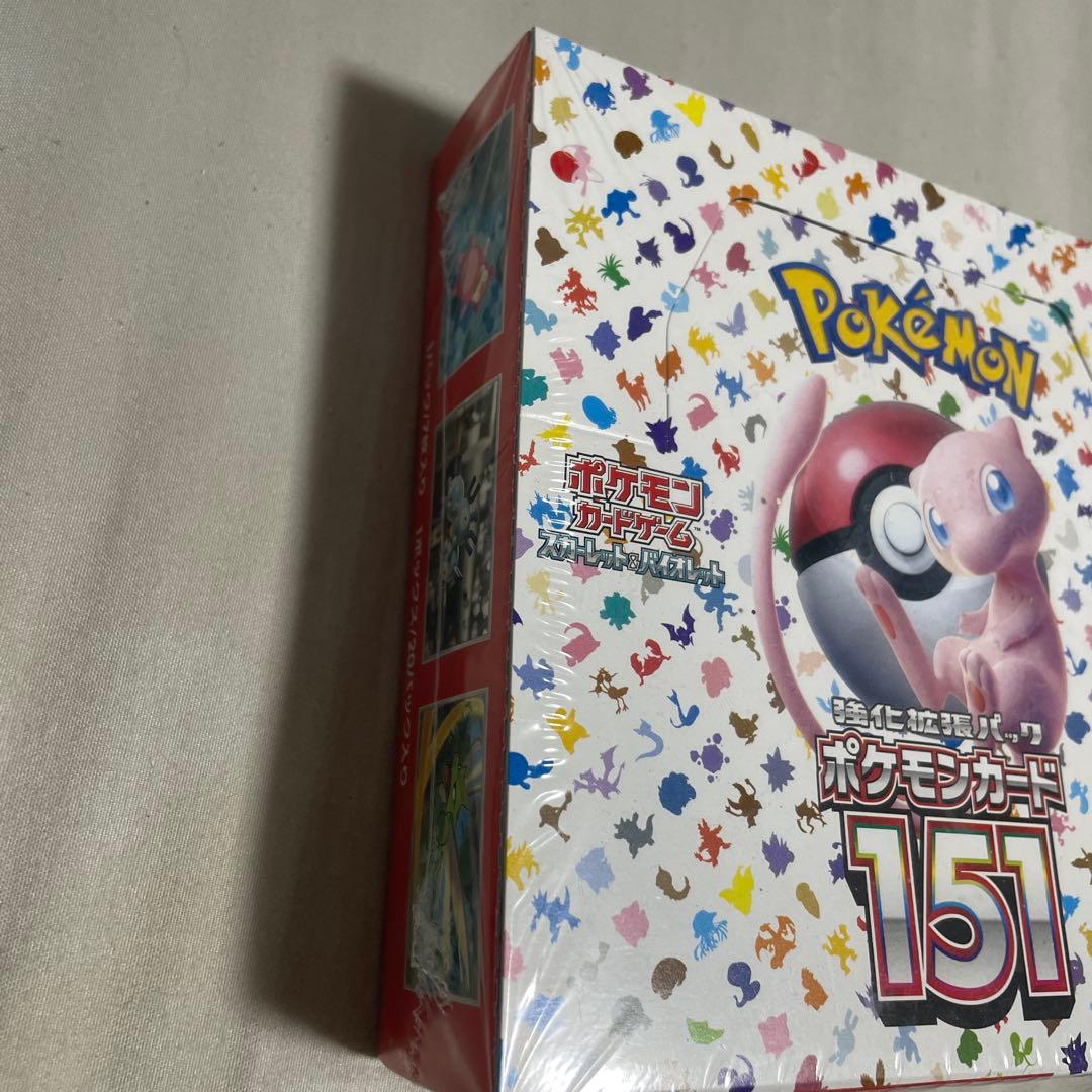 新品・未開封シュリンク付き ポケモンカードゲーム 151 1BOX