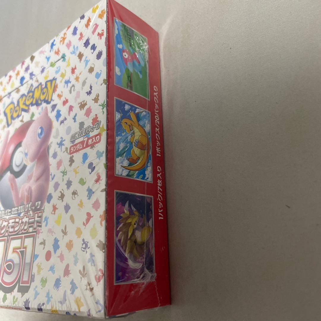 新品・未開封シュリンク付き ポケモンカードゲーム 151 1BOX