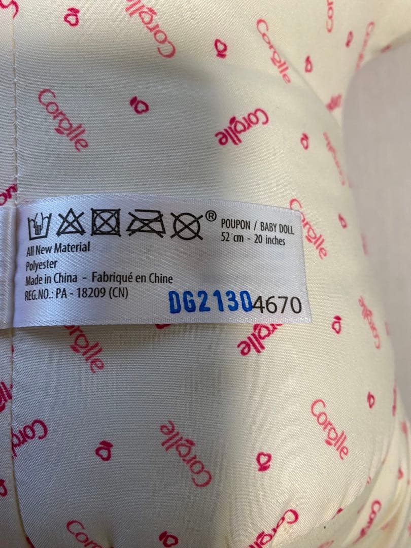 コロール社等身大お人形 Corolle bebe cheri 52cm