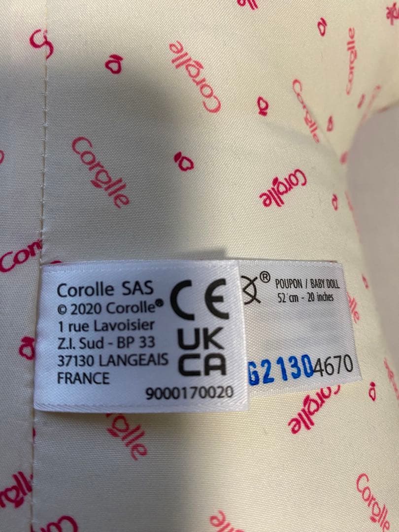 コロール社等身大お人形 Corolle bebe cheri 52cm