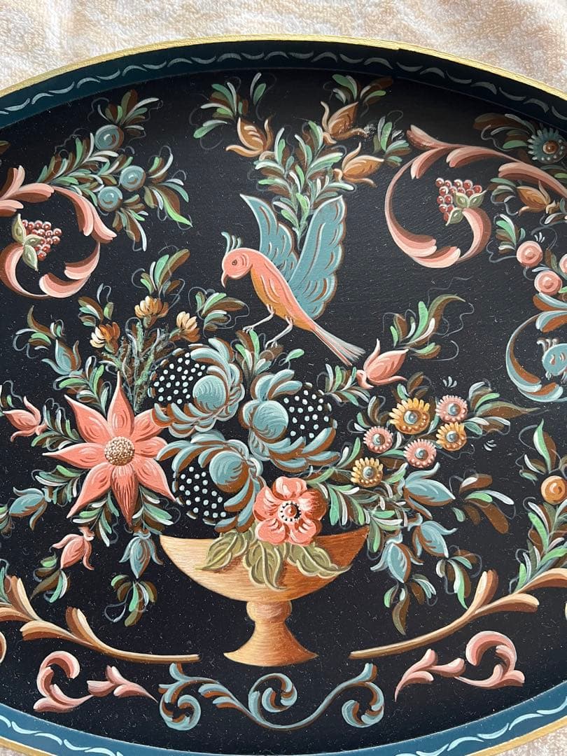 オランダペインティング（ヒンデローペン）のお皿