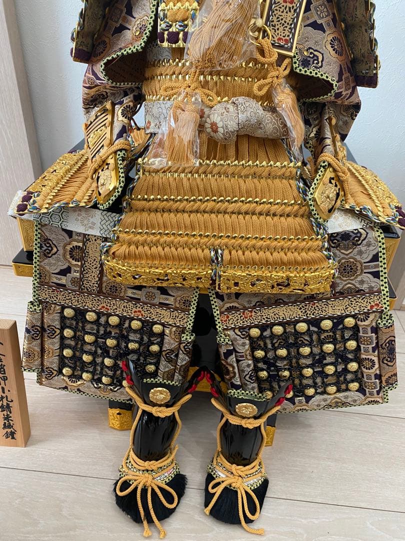 金メッキ 五月人形 兜 華山 武政作 こどもの日 子供の日