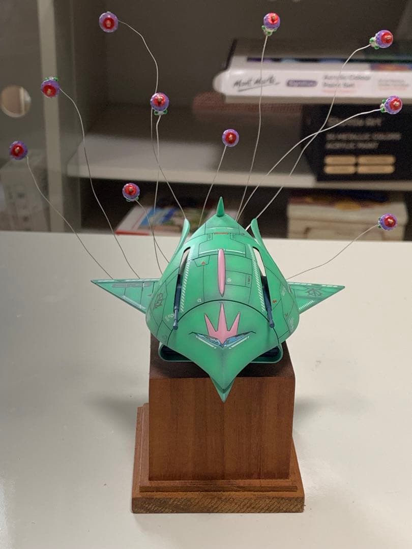 ガンダム　ララァ専用モビルアーマー　塗装済み完成品