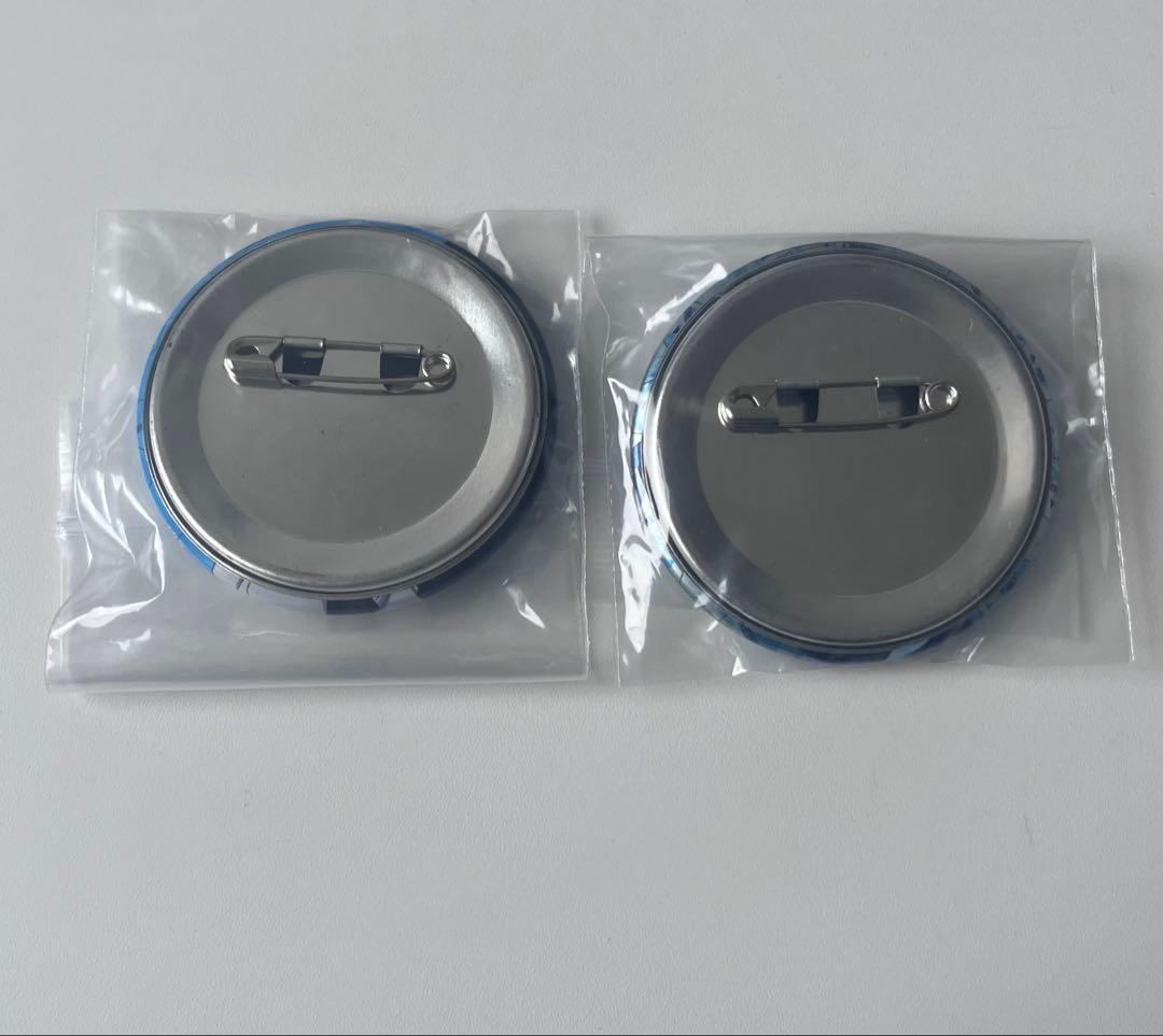 エヴァンゲリオン　綾波レイ セブンイレブン　缶バッジ　2個セット