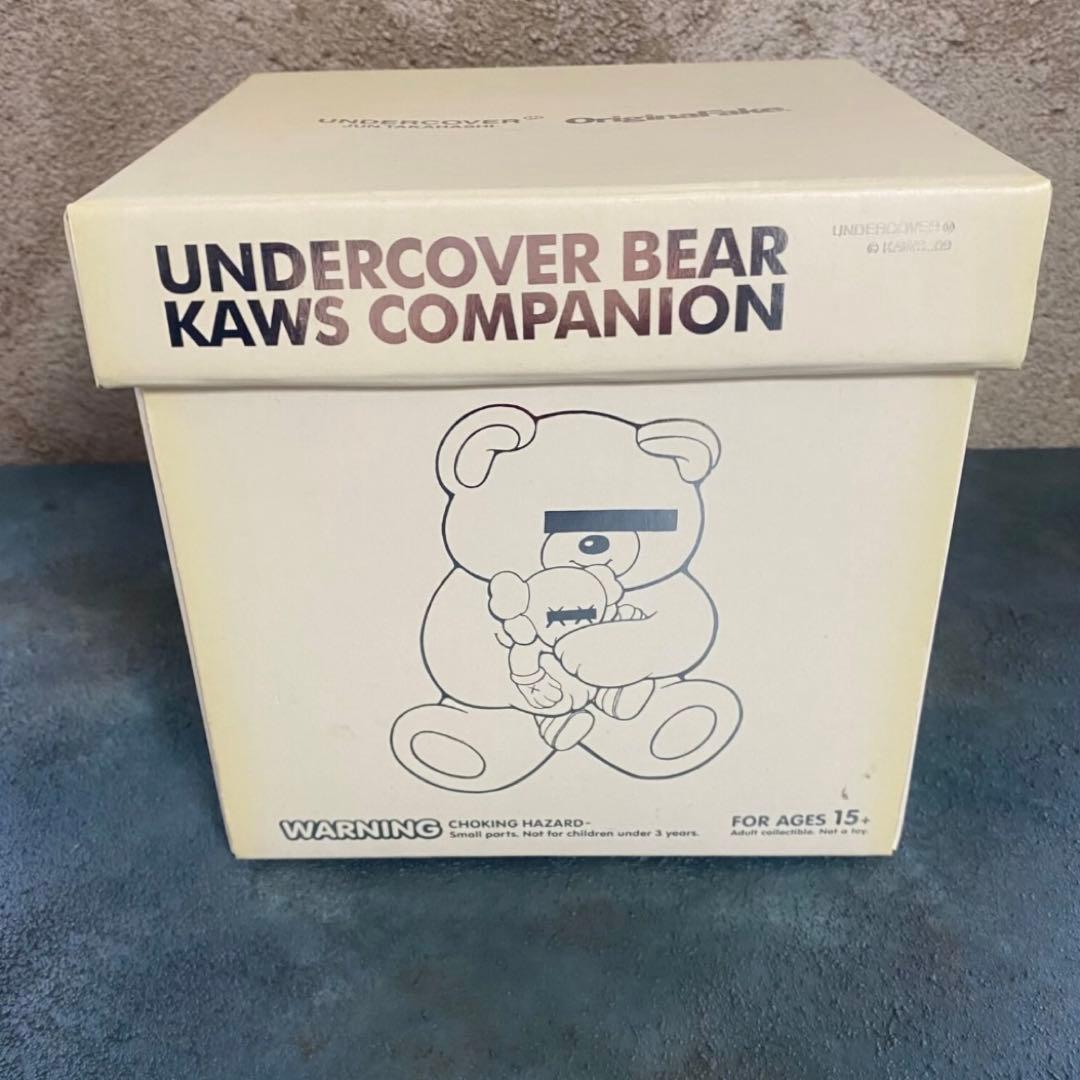 UNDERCOVER × KAWS ベアーコンパニオン フィギュア ホワイト