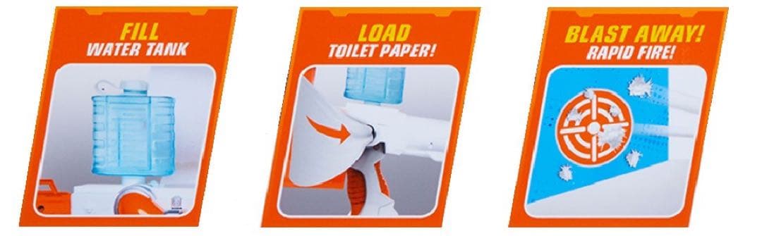 JAKKS Pacific社／トイレットペーパー ブラスター