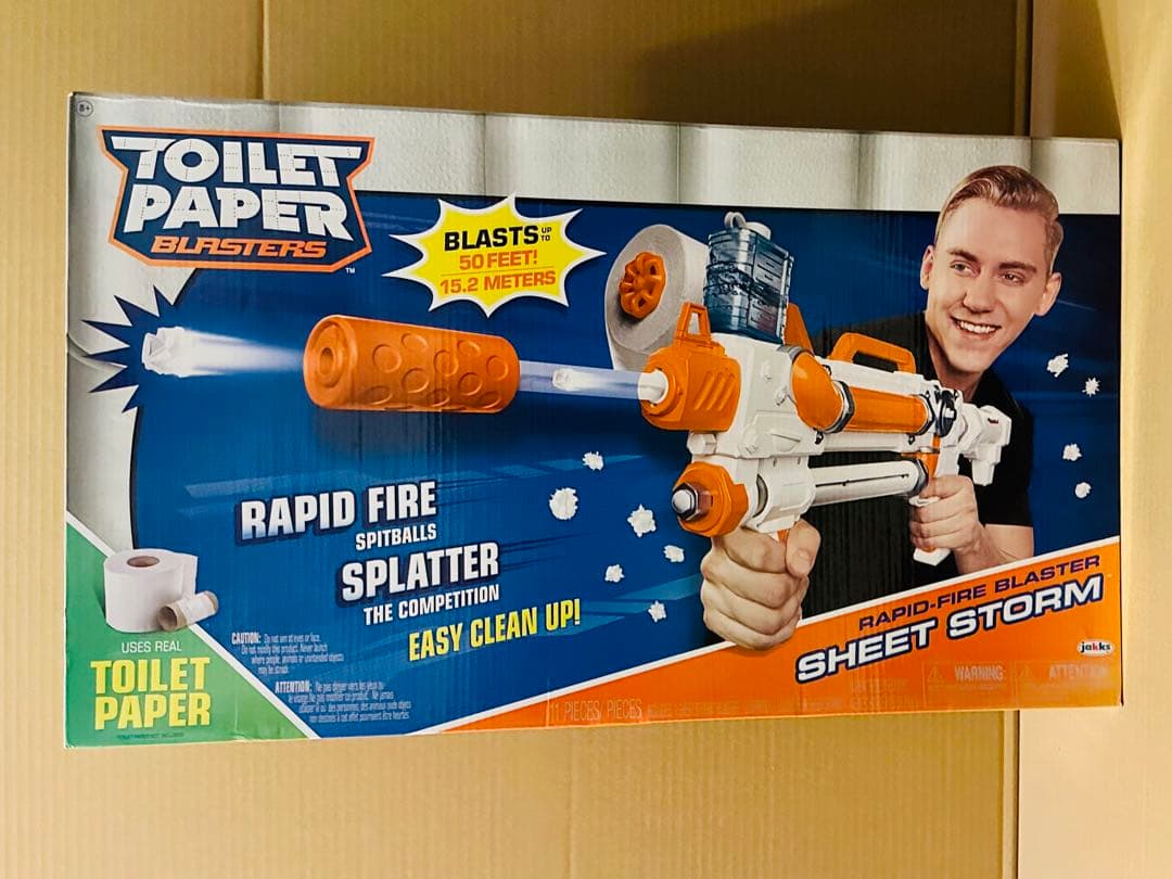 JAKKS Pacific社／トイレットペーパー ブラスター