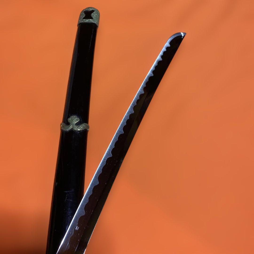 模造刀 軍刀 金茶柄 陸軍省型鍔 黒呂鞘