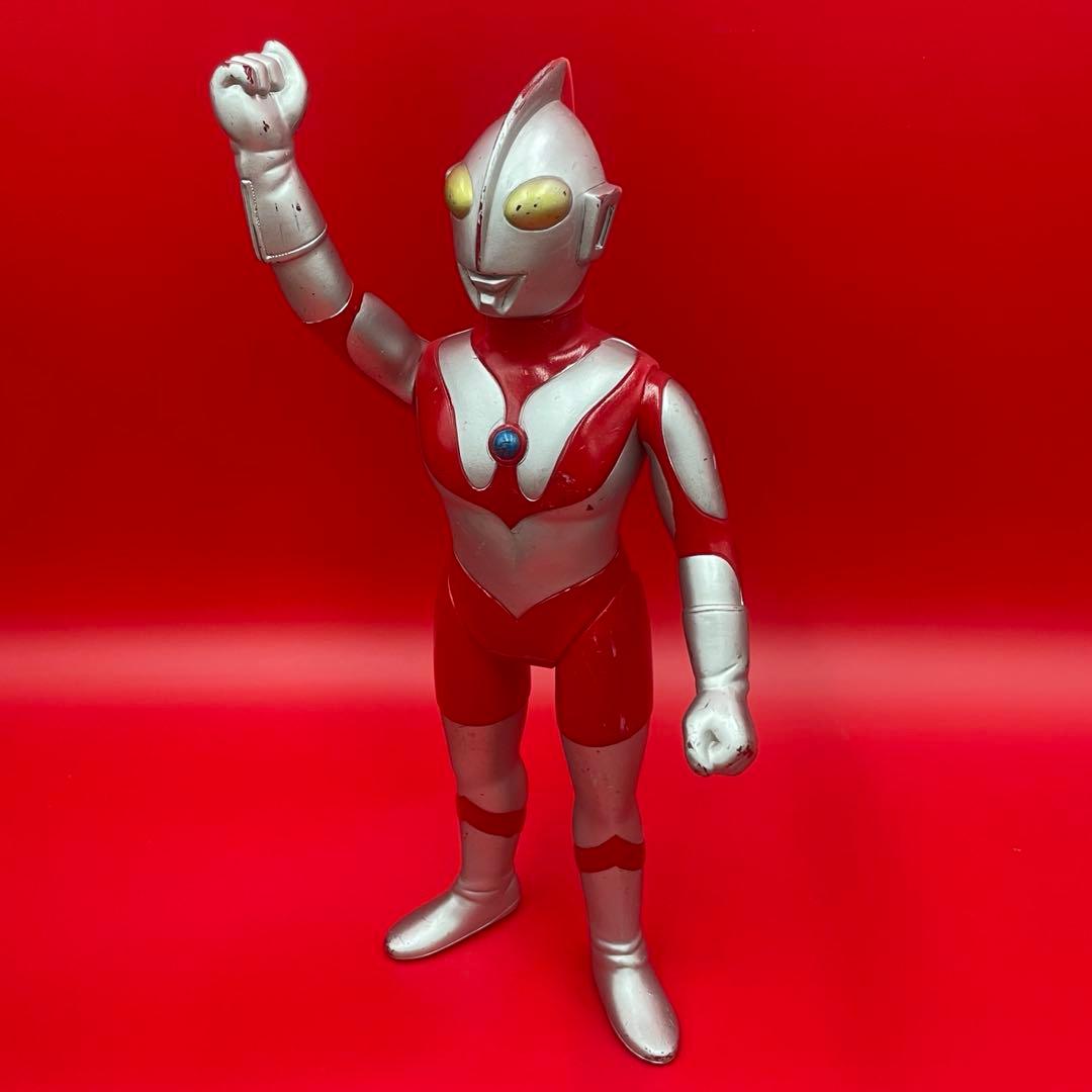 希少　ビッグサイズ　ウルトラマン 1988年　30㎝　硬質ソフビ　レトロ