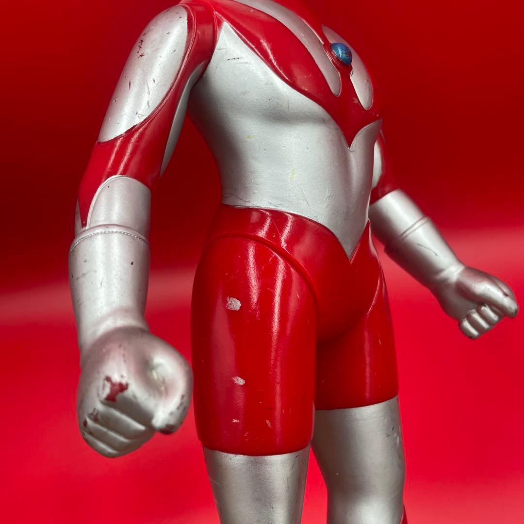 希少　ビッグサイズ　ウルトラマン 1988年　30㎝　硬質ソフビ　レトロ