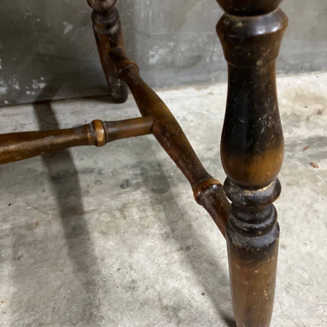 ヴィンテージ スピンドルバッグ ウィンザーチェア レザー アンティーク 椅子