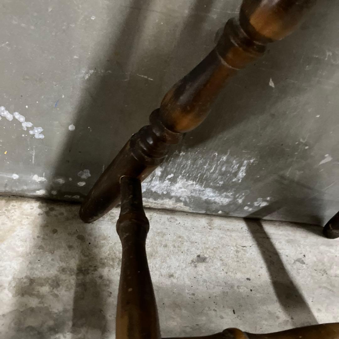 ヴィンテージ スピンドルバッグ ウィンザーチェア レザー アンティーク 椅子