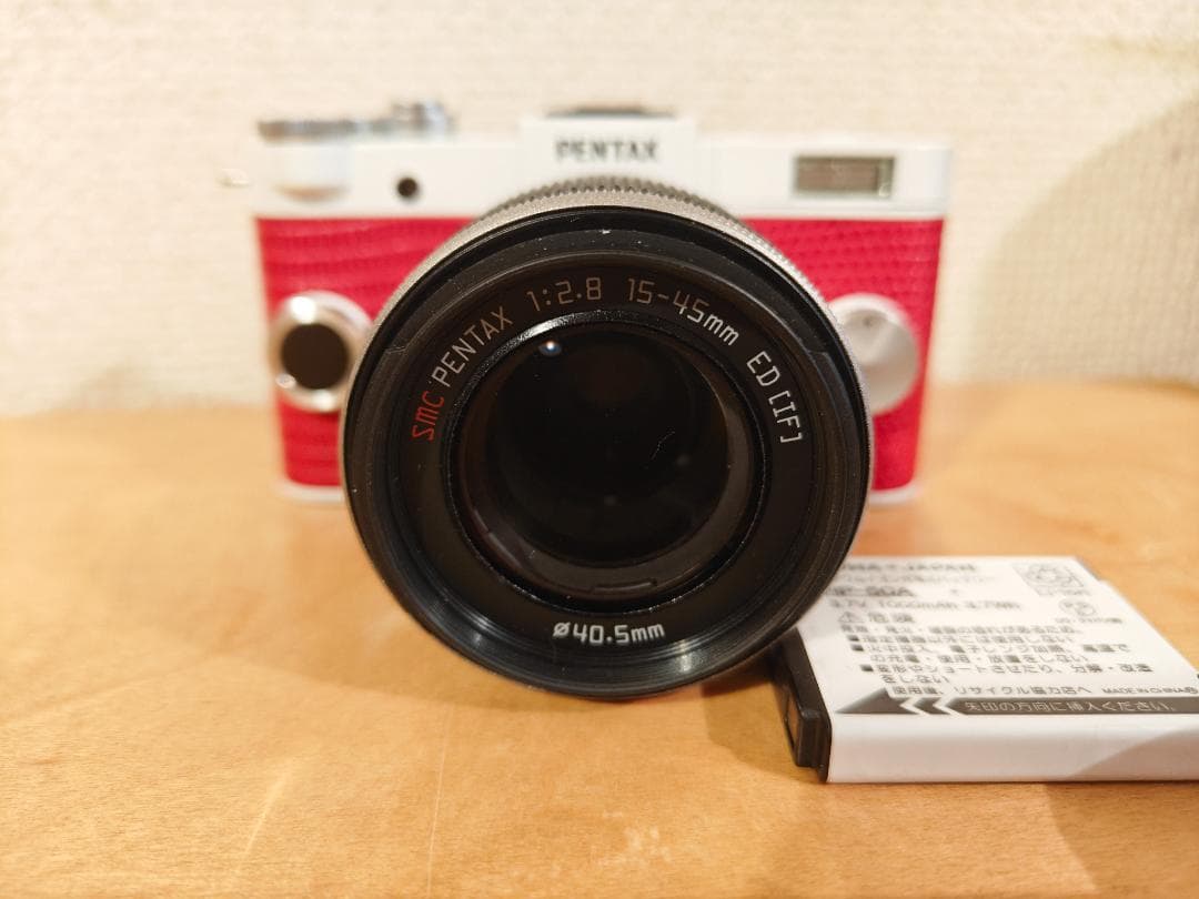 PENTAX Q-S1 ディープピンク + 06 TELEPHOTO ZOOM