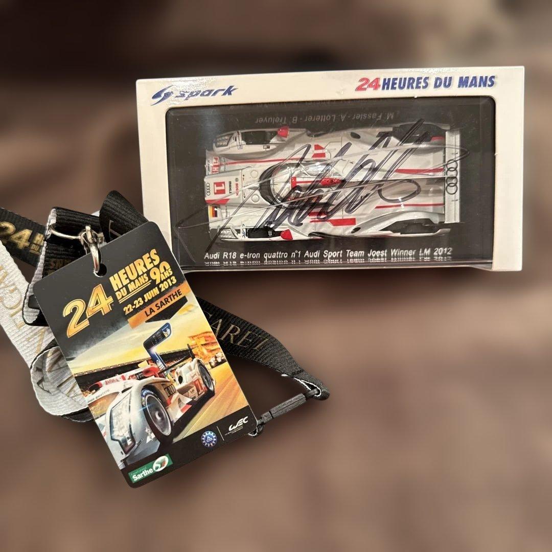 Audi R18 e-tron quattro ロッテラーサイン入り