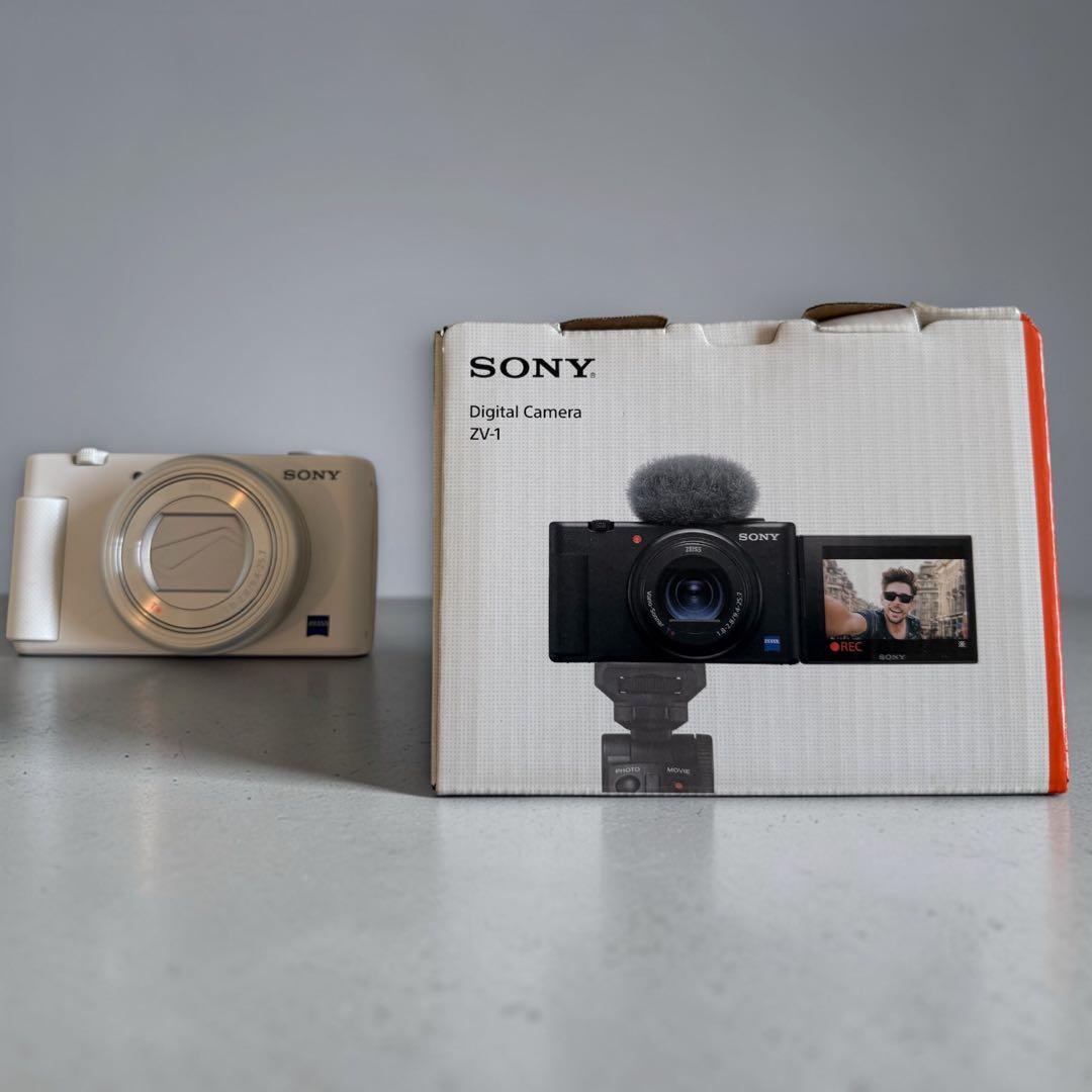 SONY VLOGCAM ZV-1 4K対応 Exmor RS｜箱付き