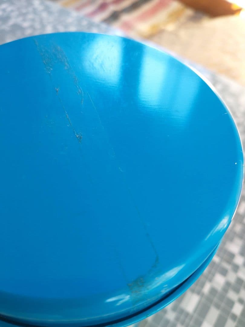 marimint/マリミント キャンディー缶/TIN缶 ヴィンテージ　青