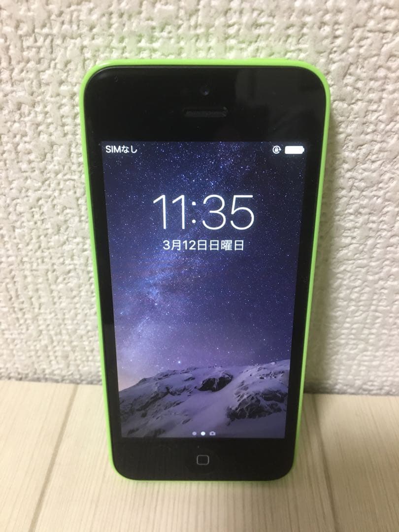 iPhone 5c 32GB Green SIMフリー