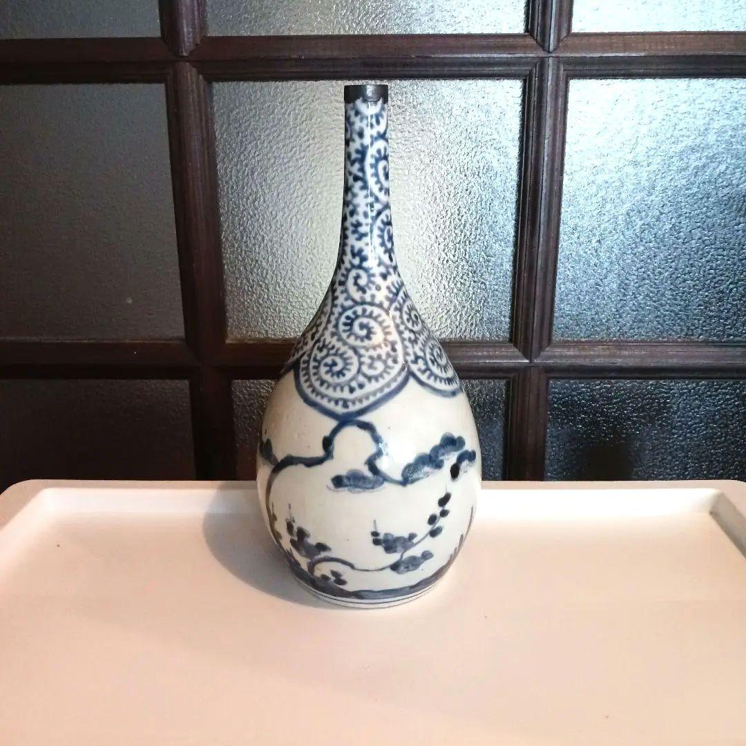 古伊万里　大徳利