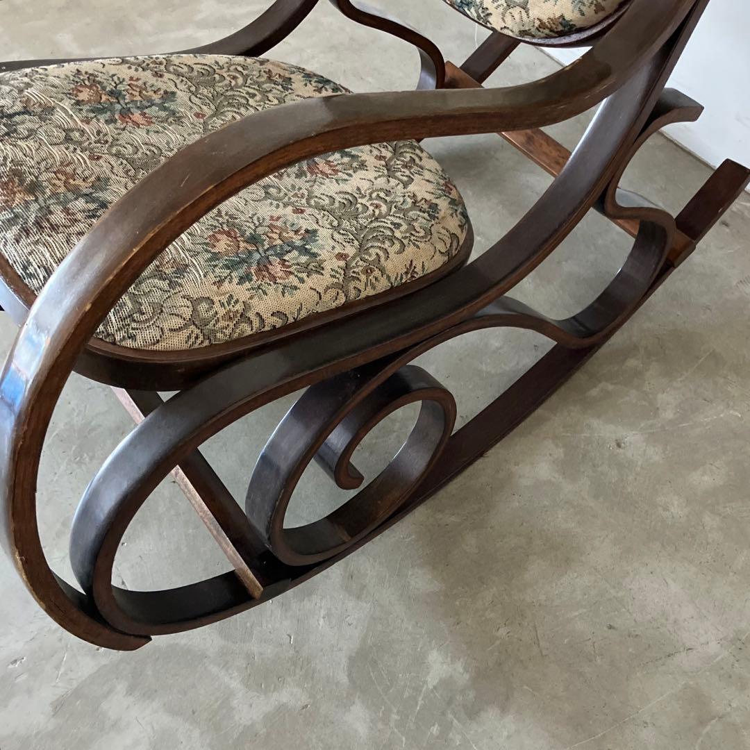 レトロ　アンティーク　ヴィンテージ　昭和　古家具　古民家　ロッキングチェア　椅子