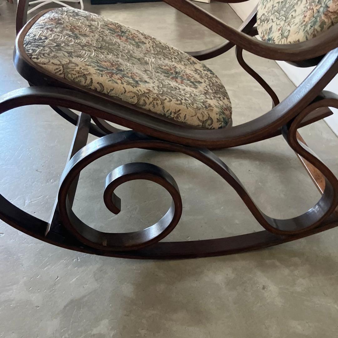 レトロ　アンティーク　ヴィンテージ　昭和　古家具　古民家　ロッキングチェア　椅子