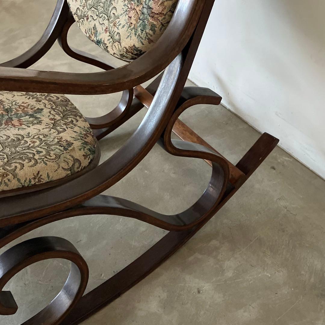 レトロ　アンティーク　ヴィンテージ　昭和　古家具　古民家　ロッキングチェア　椅子