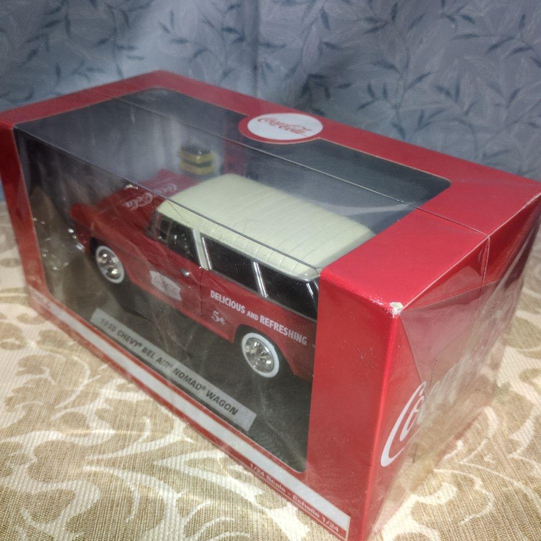 ミニカー Coca-Cola 1955 Chevy Bel Air Nomad Wagon