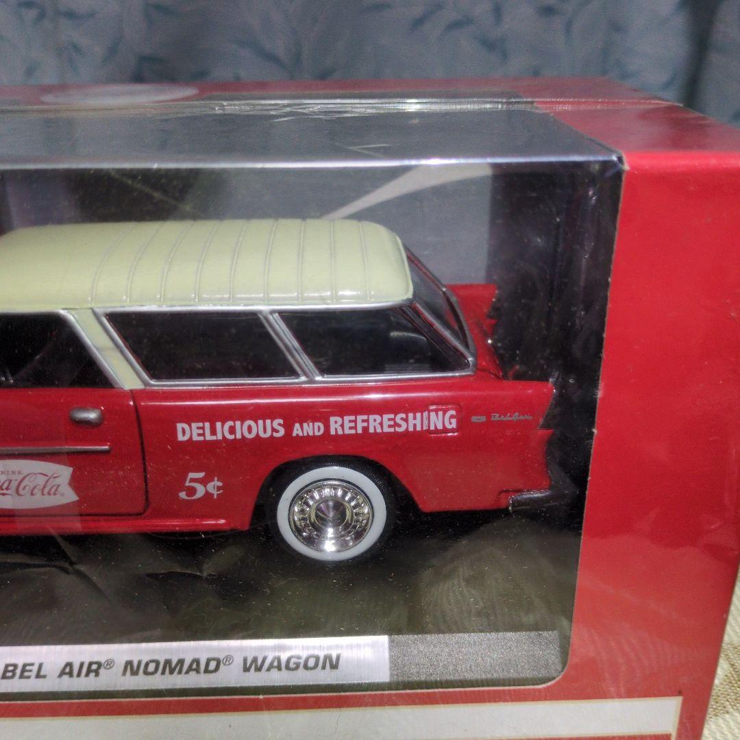 ミニカー Coca-Cola 1955 Chevy Bel Air Nomad Wagon