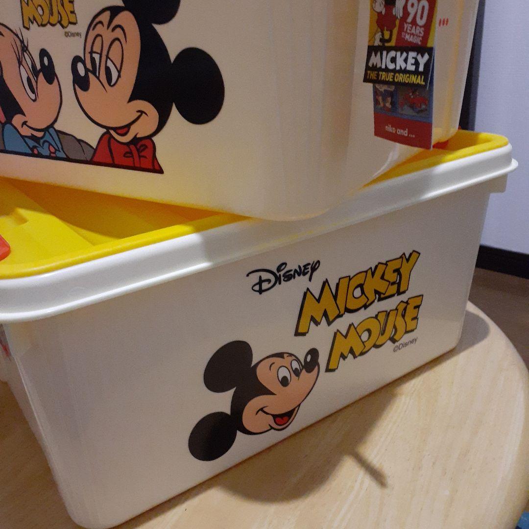 niko and ...　ディズニー　　収納ボックス　ミッキー　ミニー　レトロ