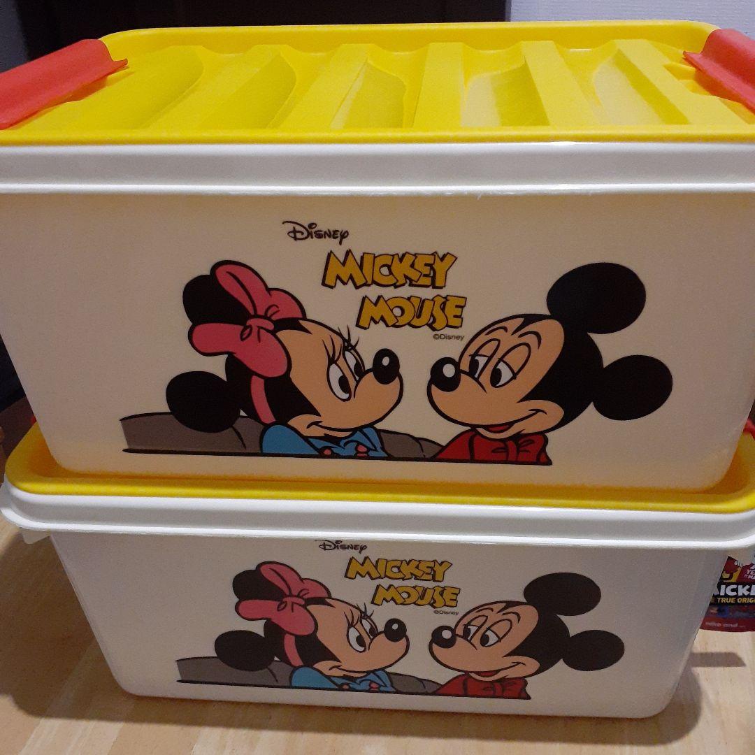 niko and ...　ディズニー　　収納ボックス　ミッキー　ミニー　レトロ