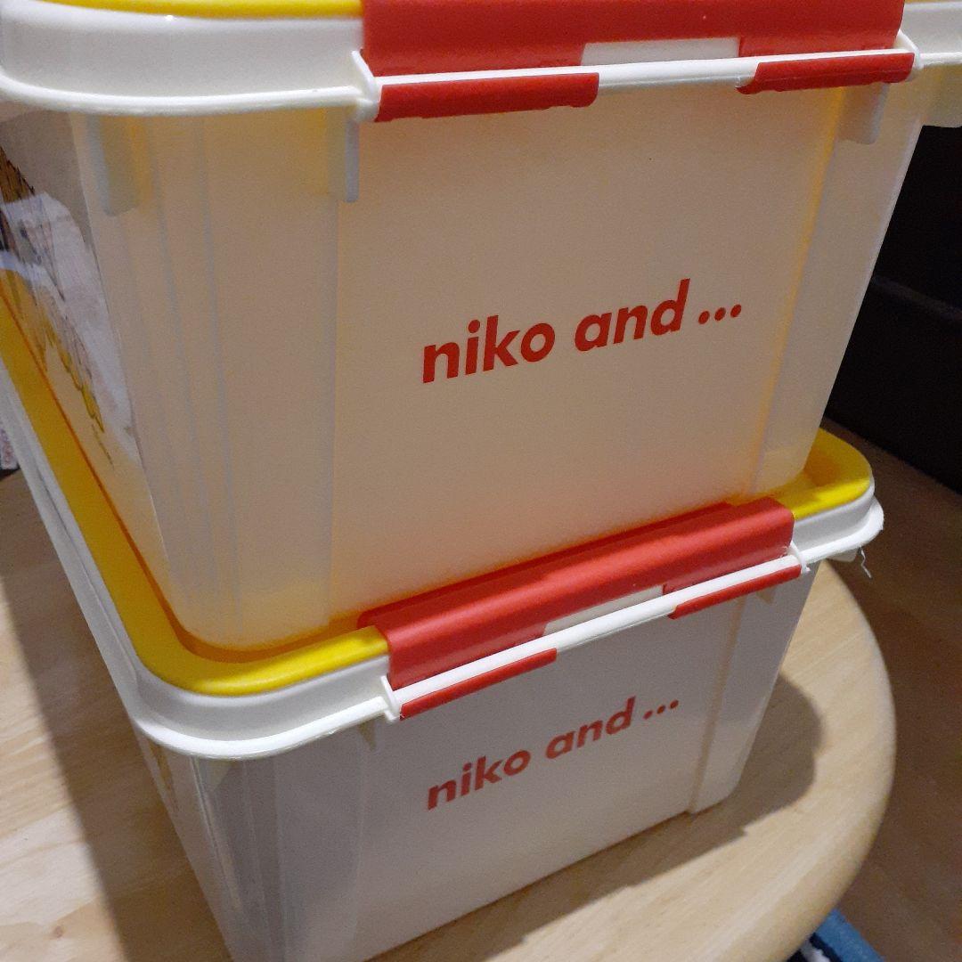 niko and ...　ディズニー　　収納ボックス　ミッキー　ミニー　レトロ