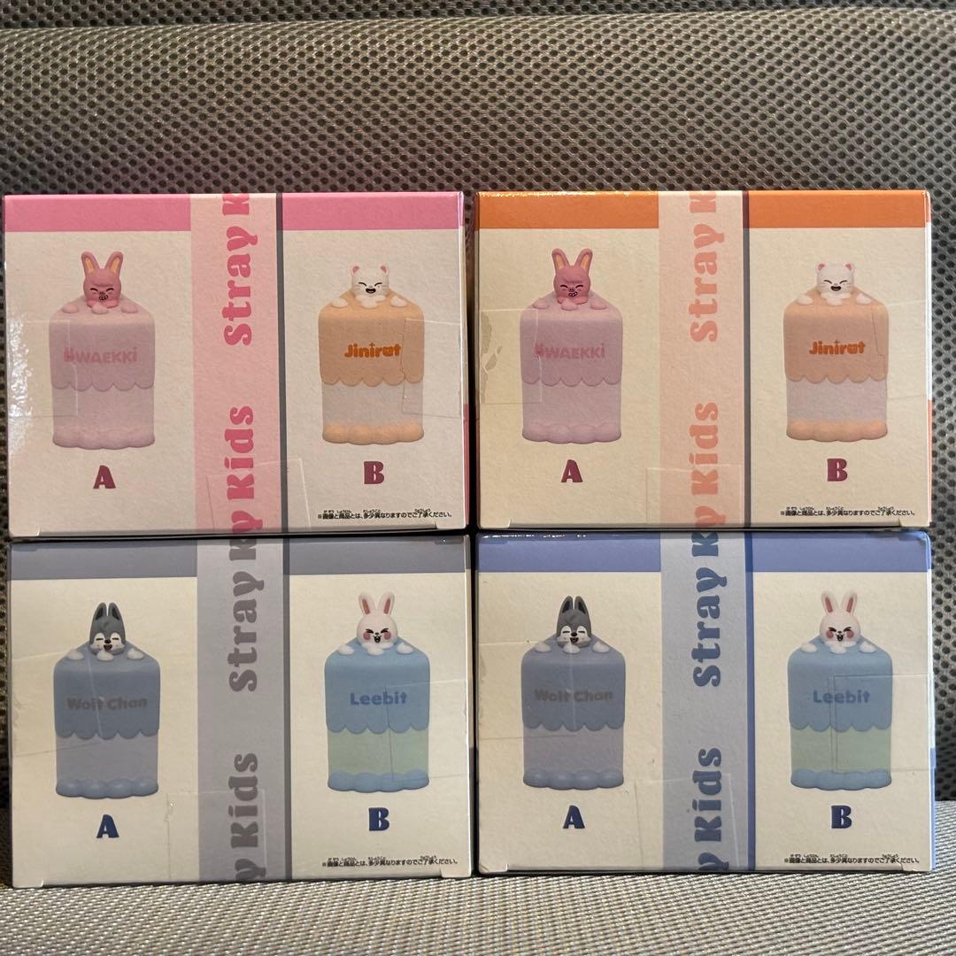 SKZOO BIRTHDAY CAKEコレクション【①②】4種コンプリートセット