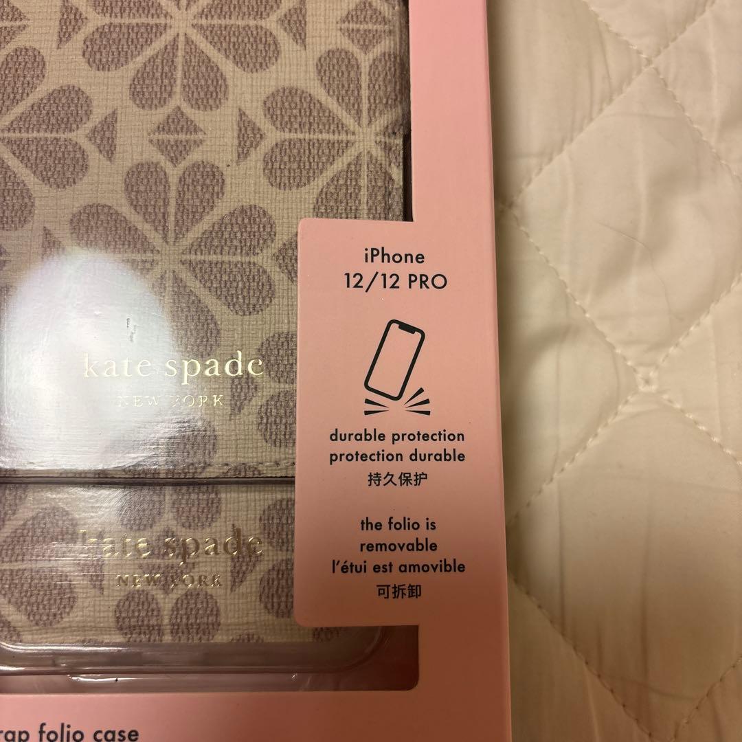 kate spade iPhone 12/12 Pro 手帳型ケース