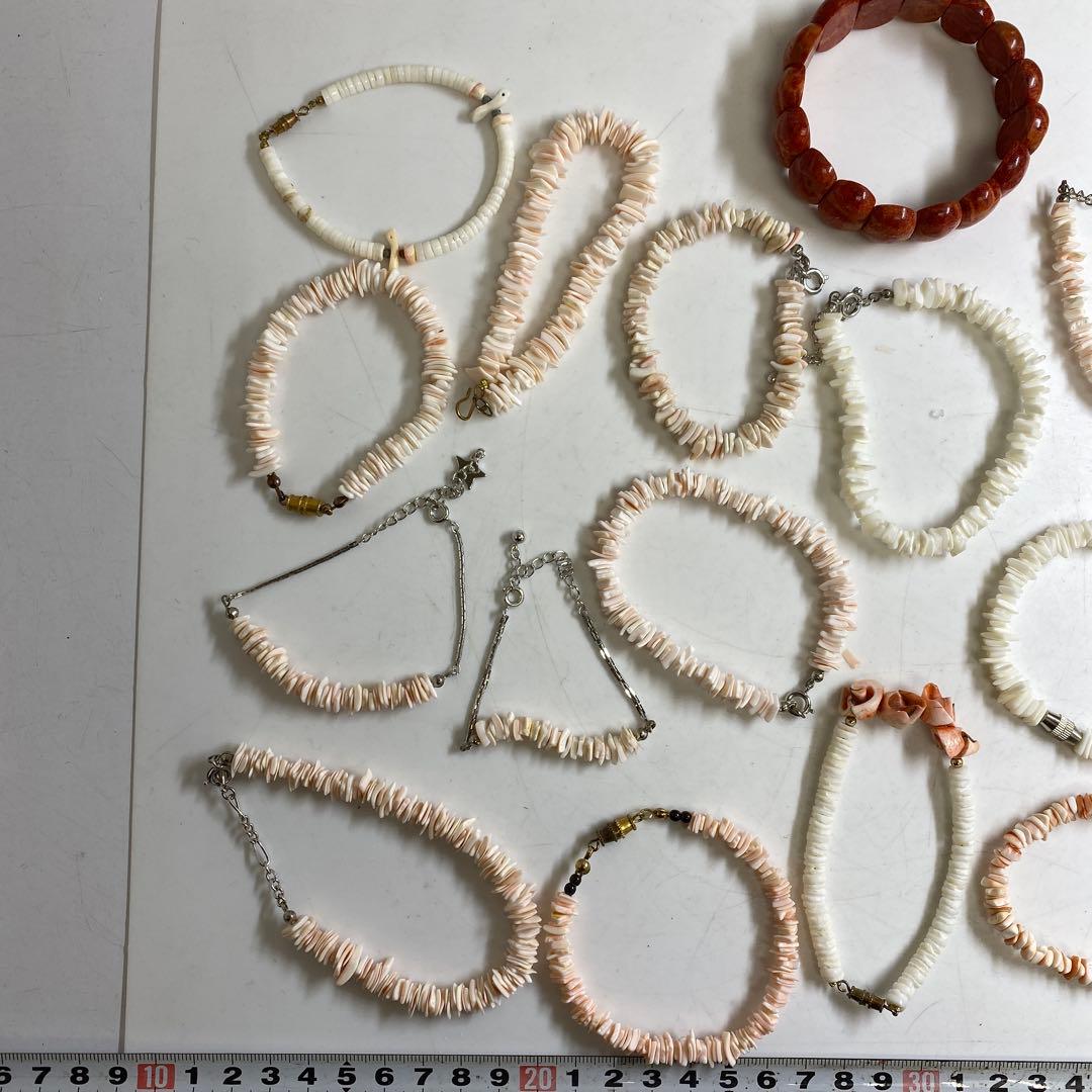 珊瑚アクセサリーなど色々 東キ8-0207ア㊱