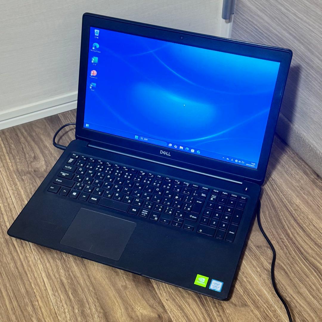 Windowsノート本体 DELL i7-8565U 16GB 512GB MX130