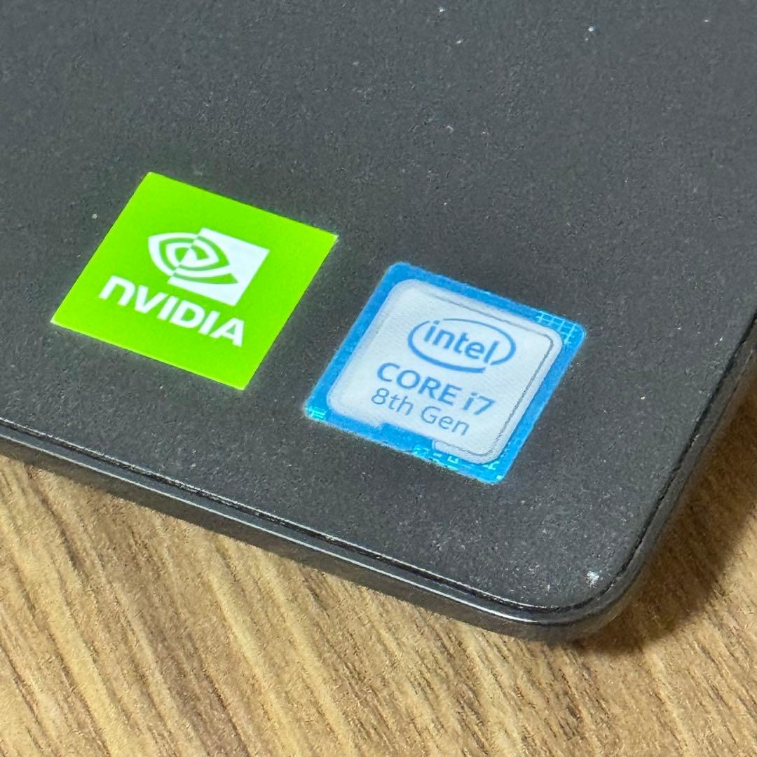 Windowsノート本体 DELL i7-8565U 16GB 512GB MX130
