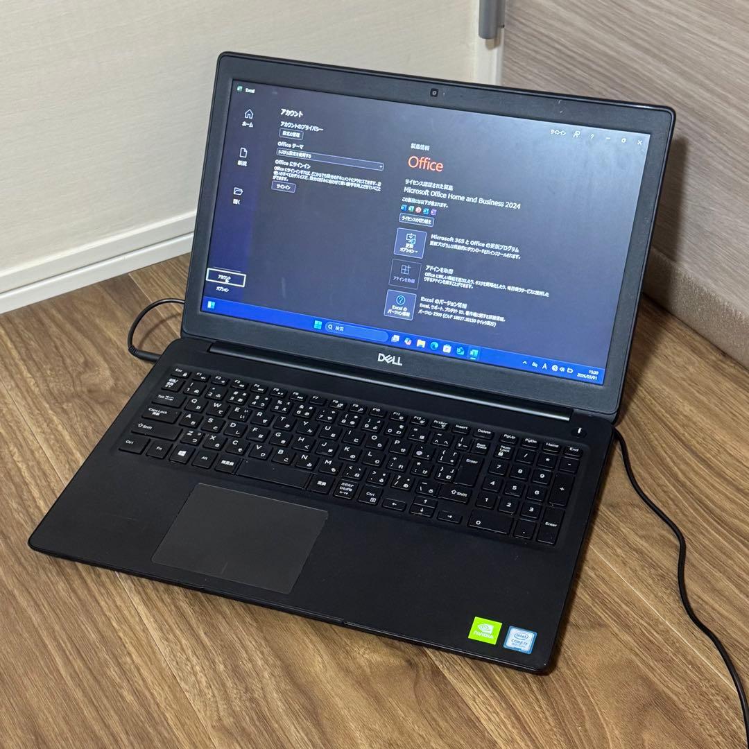 Windowsノート本体 DELL i7-8565U 16GB 512GB MX130
