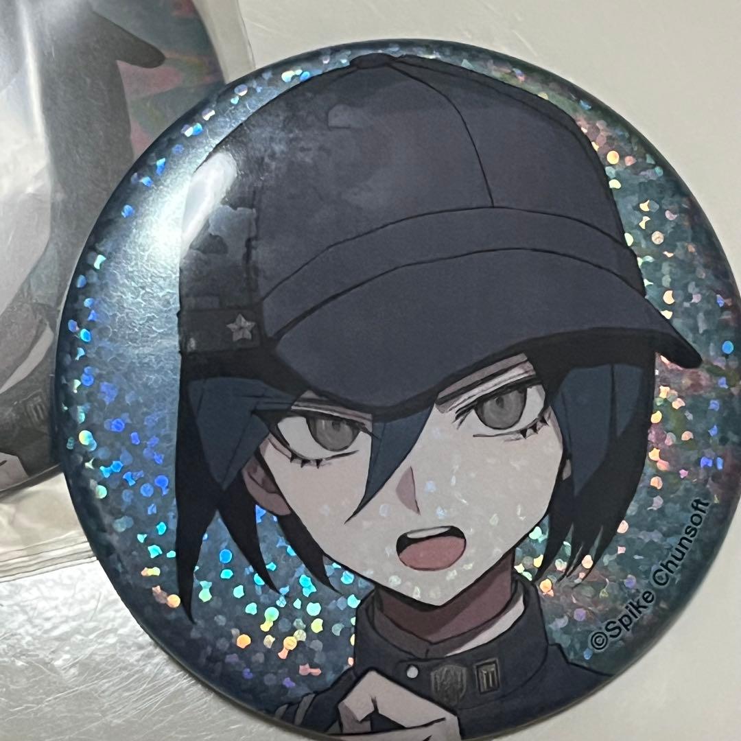 ダンガンロンパ　最原終一 さくしゃ　缶バッジ