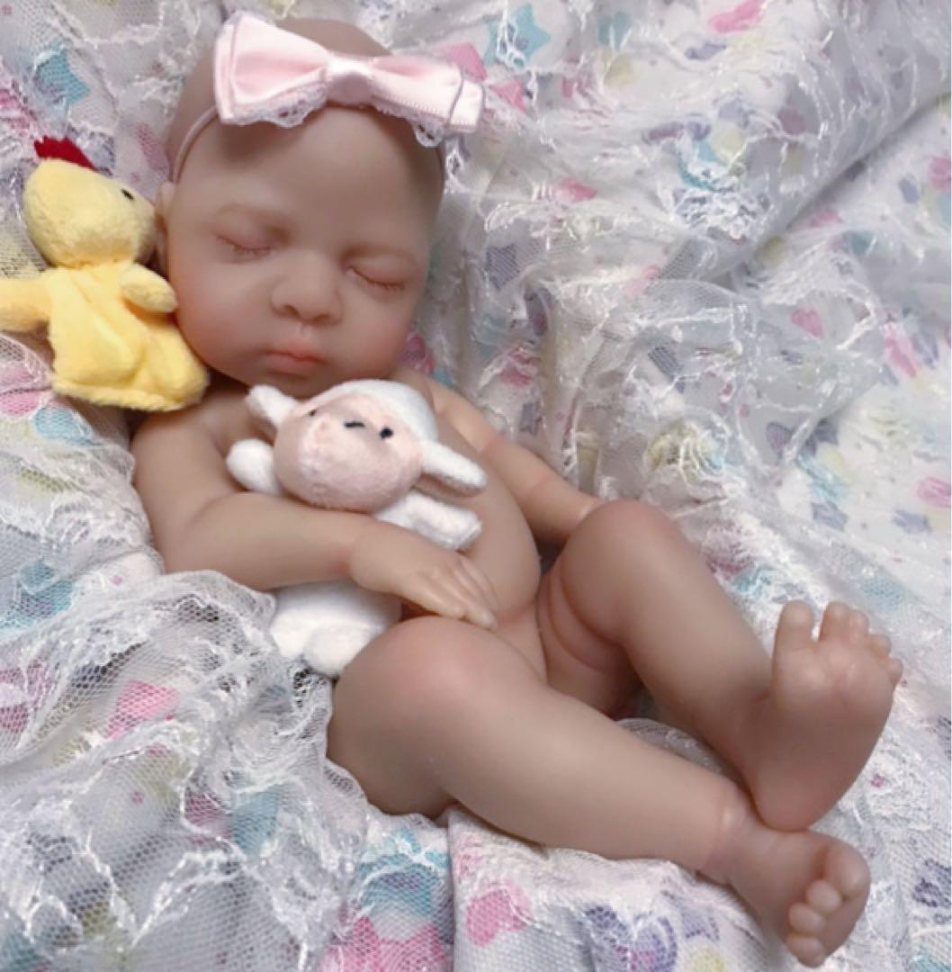 フルシリコン リボーンドール　ねんねちゃん